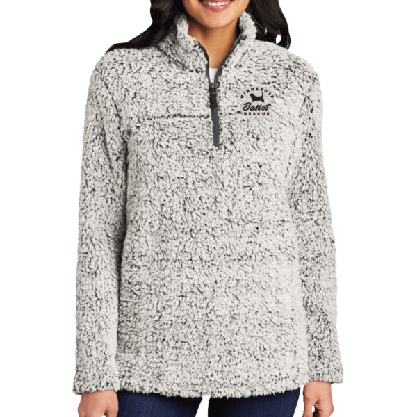 Port Authority® Ladies Cozy 1/4-Zip Fleece - Embroidered Logo Thumbnail
