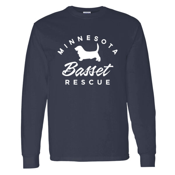 Gildan - Heavy Cotton™ Long Sleeve T-Shirt - Printed Logo Thumbnail