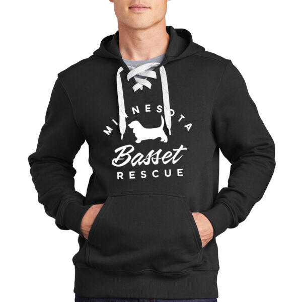 Sport-Tek Lace Up Pullover hooded Sweatshirt - Printed Logo Thumbnail