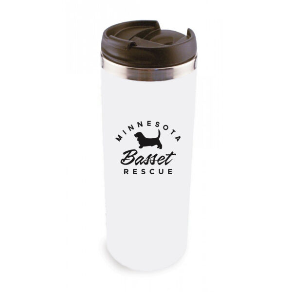 14 oz Stainless Steel Tumbler - Sublimated Logo Thumbnail