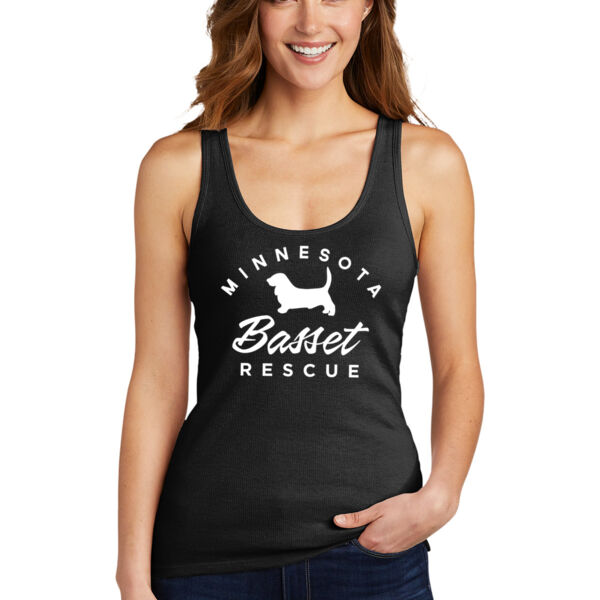 District Women's V.I.T. Rib Tank - Printed Logo Thumbnail