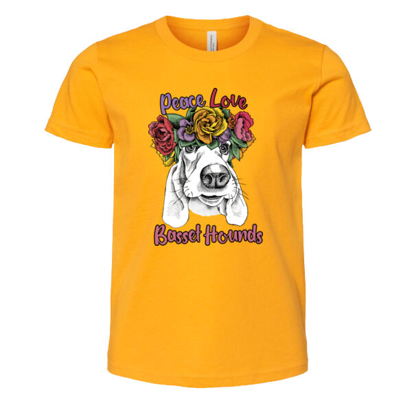 Bella & Canvas Youth jersey Tee - Printed Logos Thumbnail