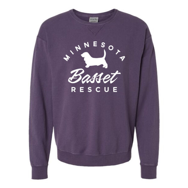 ComfortWash by Hanes - Garment-Dyed Unisex Crewneck Sweatshirt - Printed Logo Thumbnail