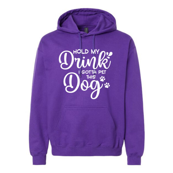 Gildan - Softstyle® Midweight Hooded Sweatshirt - Printed Logo Thumbnail