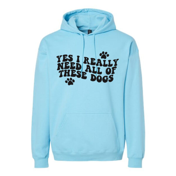 Gildan - Softstyle® Midweight Hooded Sweatshirt - Printed Logo Thumbnail