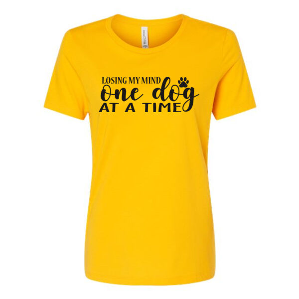 BELLA + CANVAS - Women’s Relaxed Jersey Tee - Printed Logos Thumbnail